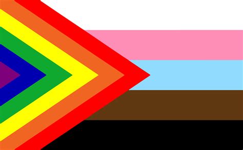Chevron Pride Flag But The Rainbow Is In The Chevron R