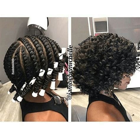 40 Bouncy Perm Rod Set Natural Hairstyles With Full Guide Coils And