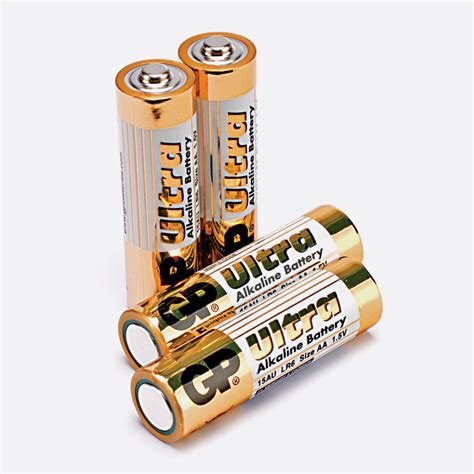 Gp 15au Battery Aa Size Alkaline Ultra Series Pack Of 4