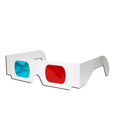 Buy Hrinkar Anaglyph 3d Glasses Paper Red And Cyan 5 Pcs Pack Online At Best Price In India Snapdeal