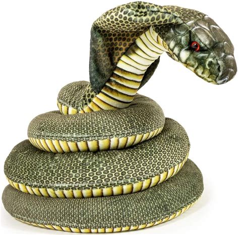 Hgl 15 Metre Cobra Snake Plush Soft Toy Toptoy