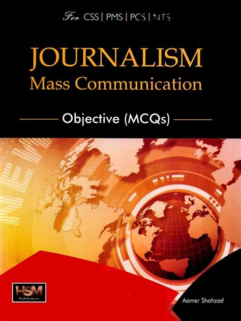 HSM Journalism Mass Communication MCQs Book By Aamer Shahzad Pak Army Ranks