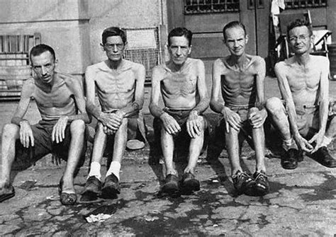 Pows In A Japanese Pow Camp