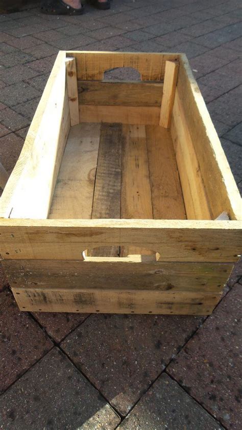 Pallet Box Good Idea Pallet Boxes Pallet Crates Wooden Crates Wood