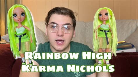 Rainbow High Karma Nichols Unboxing Youtube