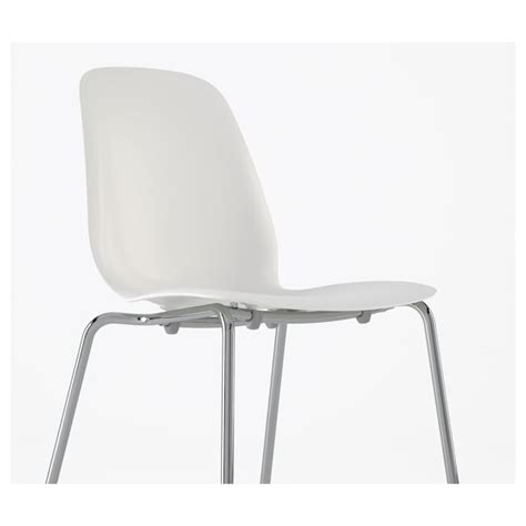 We may receive commission if your application for credit is successful. LEIFARNE Chair, white, Broringe chrome plated - IKEA