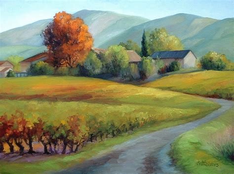Art By Saltiel French Countryside