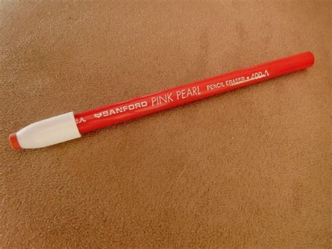Rare Sanford Pink Pearl Pencil Eraser 400 A New 1878996084