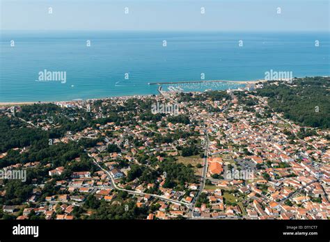 The Town Of Le Jard Sur Mer 85 Along The Atlantic Coast In The Vendée