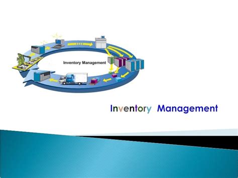 Inventory In Supply Chain Process