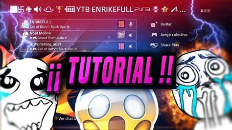 Trucazo Poner Emoticonos Chat Grupo Ps4 Ps3how To Add Emojis Chat