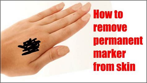 Both have been proven to work well at eliminating sharpie from your skin, but they can also be when learning how to remove permanent marker from leather. Remove Permanent Marker From Skin