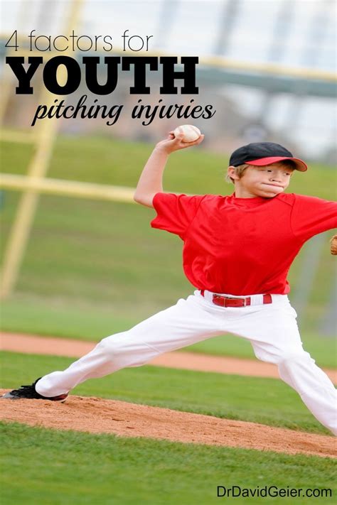4 Risk Factors For Youth Pitching Injuries Dr David Geier Sports