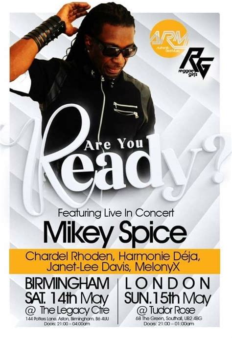 Are You Ready Mikey Spice London Show 2022 Blackcentral Black