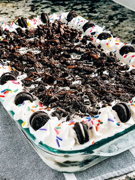 Oreo Fudge Ice Cream Cake The Recipe Life