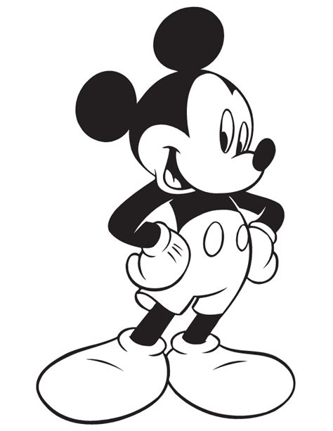 Coloring Pages Mickey Mouse Coloring Pages Free And Printable