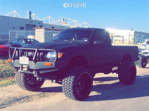 2001 Toyota Tacoma With 22x14 76 Tis 544 And 33145r22 Fury Offroad