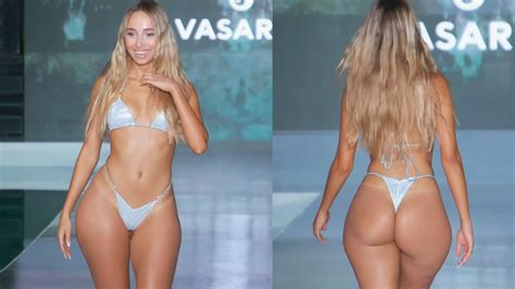 Beatriz Corbett SLOW MOTION 4K Vasaro Swimwear Fashion Miami