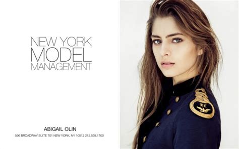 Model Abigail Olin Ford Models And New York Models Management