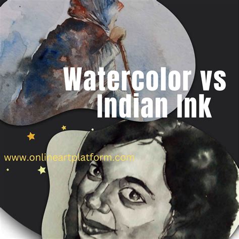 Watercolor Vs Ink Wash