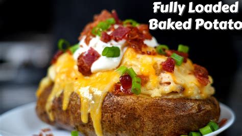 The Worlds Best Loaded Baked Potato Recipe Wait Until You See Whats