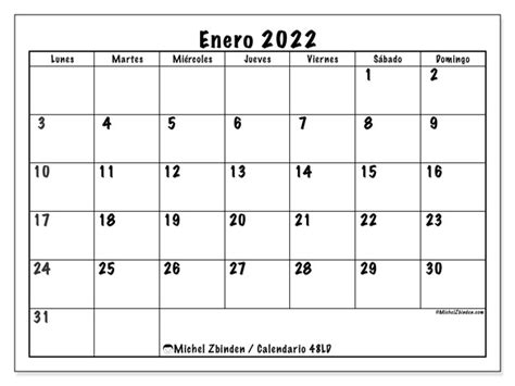 Calendario 2022 Imprimir Por Meses 2022 Spain