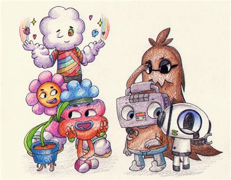 Tawog Characters By On Deviantart