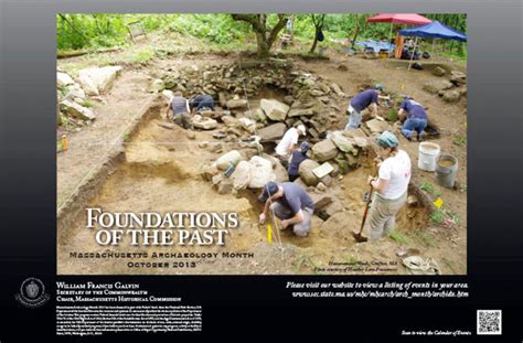 Massachusetts Archaeology Month Poster