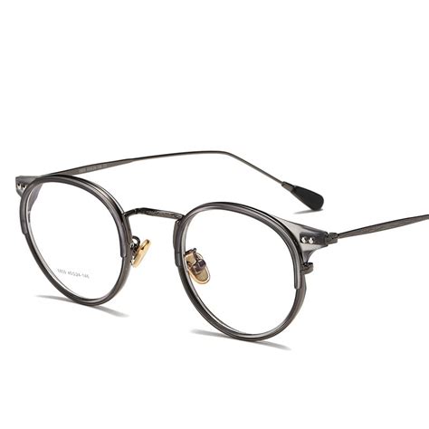 tr90 vintage round glasses frame men women retro optical spectacle frames myopia prescription