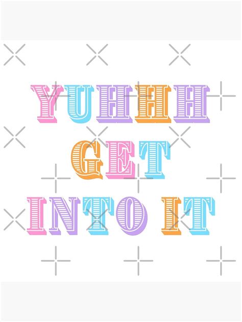 Yuh Get Into It Throw Pillow For Sale By Eugtmx Redbubble