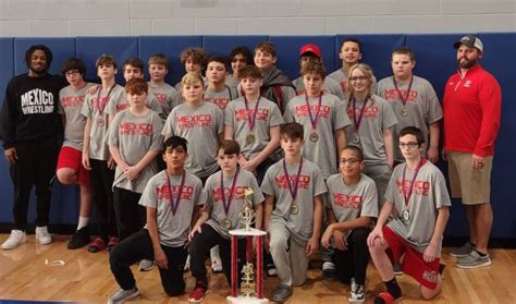 Mexico Middle School Wrestlers Earned First Place At Capital City