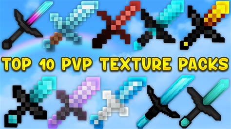 Top 10 New Best Pvp Texture Packs 189 Youtube