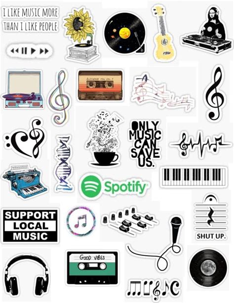 Paste this for an example of all the colors. 'Music Sticker Packs ' Sticker by Lauren53103 | Pegatinas ...