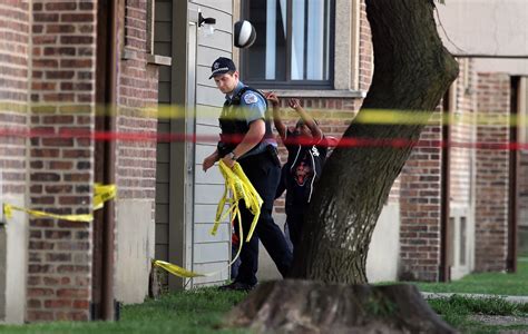Chicago Murder Crime Scene