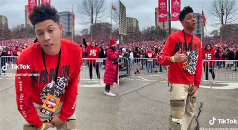 Fans Trash Jackson Mahomes For Tiktok Dance At Chiefs Parade