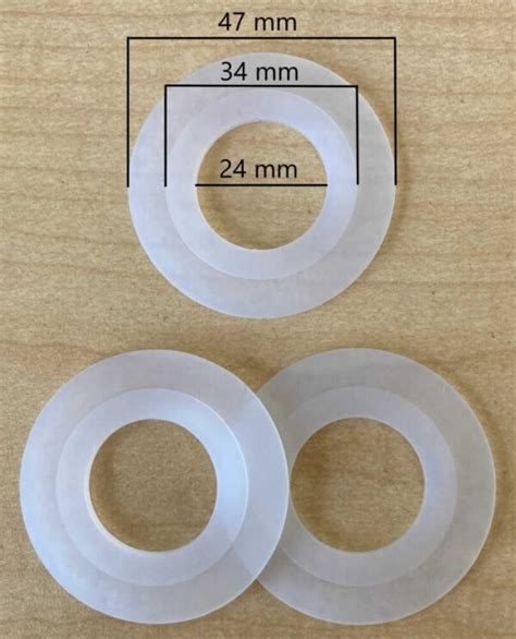 Pack Of Mm Od Mm Id Mm Replacement Seals Nuflush
