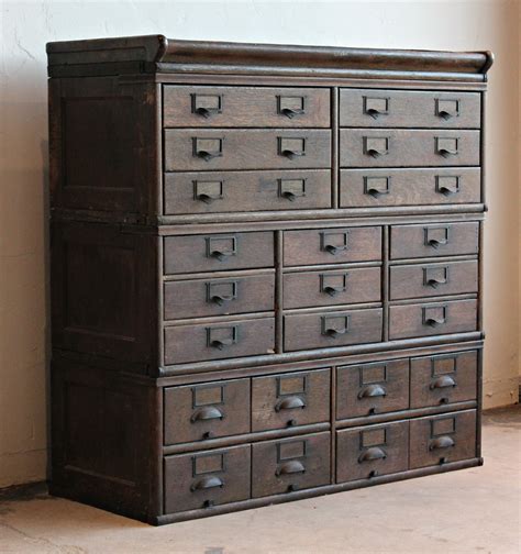 Antique Wooden 23 Drawer Storage Cabinet 2 Home Lilys Design Ideas