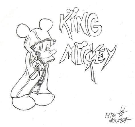 Kingdom Hearts 2 King Mickey By Kitex On Deviantart
