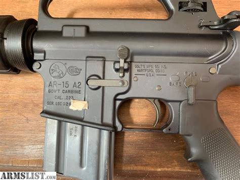 Armslist For Sale Rare Colt Ar6520 Govt Restricted