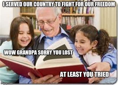 Storytelling Grandpa Meme Imgflip