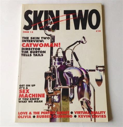skin two magazine issue 12 sex machine tim burton etsy
