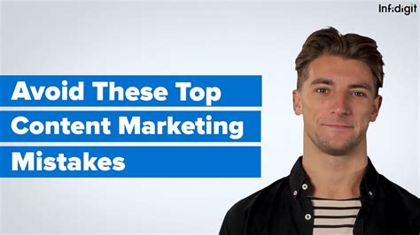 top 5 content marketing mistakes to avoid infidigit youtube