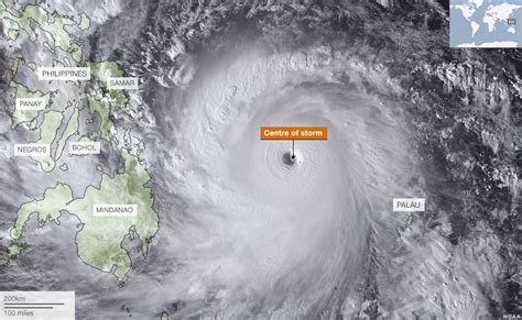 Philippines Typhoon One Of The Largest Ever Recorded Ecanadanow