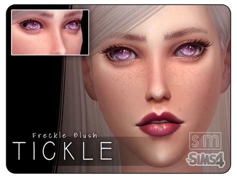 Tickle Freckle Blush By Screaming Mustard At Tsr Sims 4 Updates