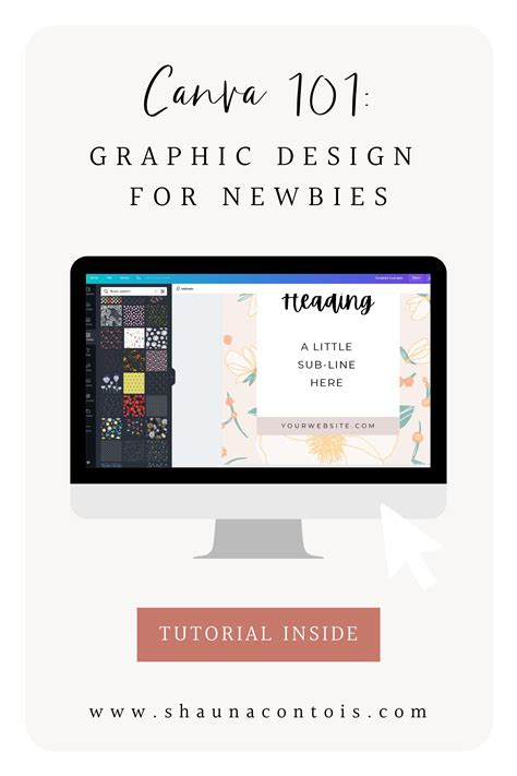 Canva 101 Graphic Design For Newbies Logo Design Tutorial Graphic