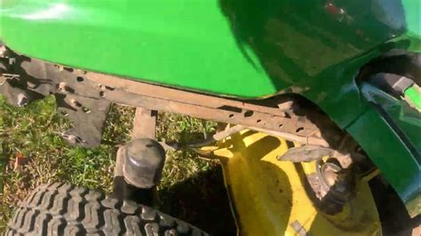 John Deere X300 Breaking Belts John Deere Throwing Belts Youtube