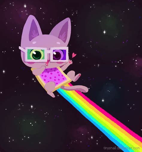 Nyan Cat By Tinysnail On Deviantart