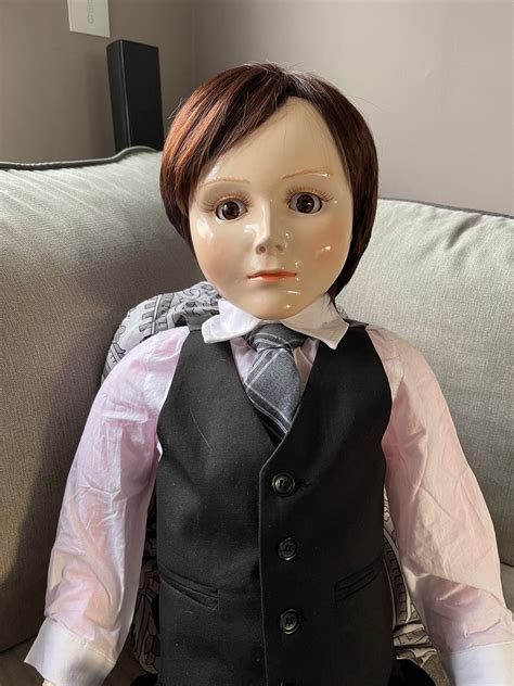 The Boy Brahms Rag Doll Real Size Life Size Etsy
