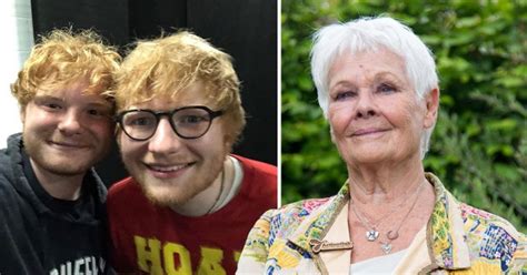 Ed Sheeran And Judi Denchs Grandson Look Identical And Singer Wanted