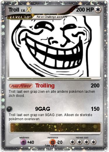 Pokémon Troll 2339 2339 Trolling My Pokemon Card